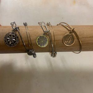 Set of FIVE Alex + Ani Bracelets!